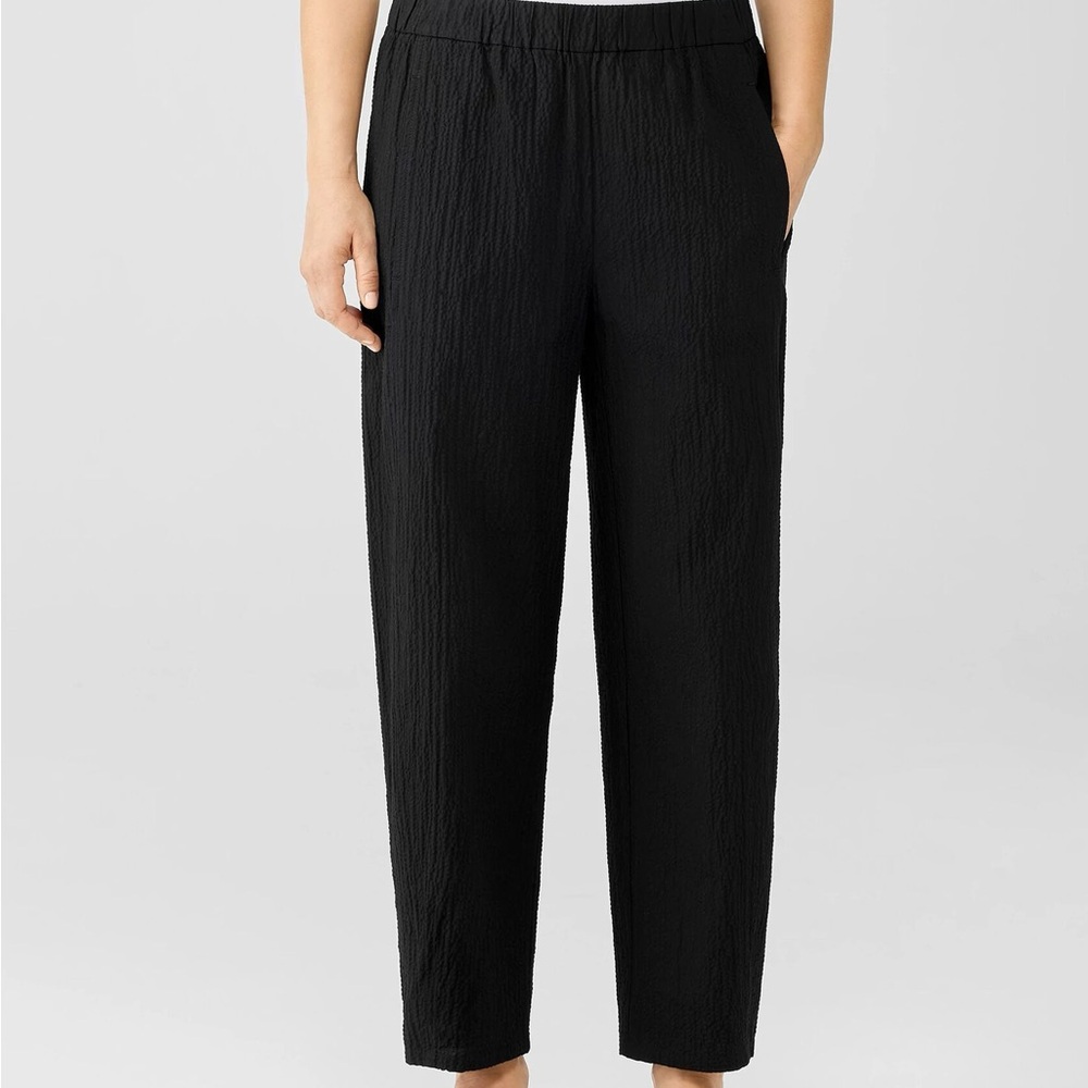 Eileen Fisher organic cotton gauze pants